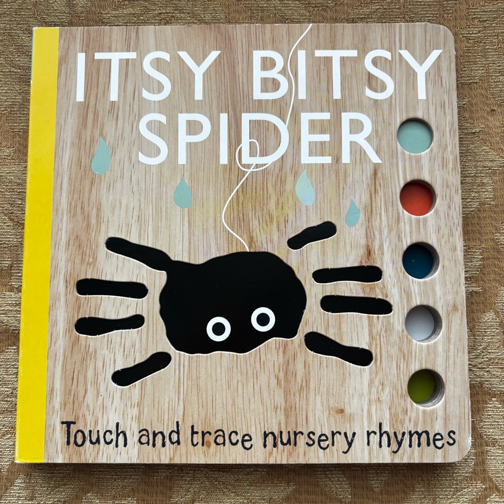 Itsy Bitsy Spider - Children’s Board book By Emily Bannister